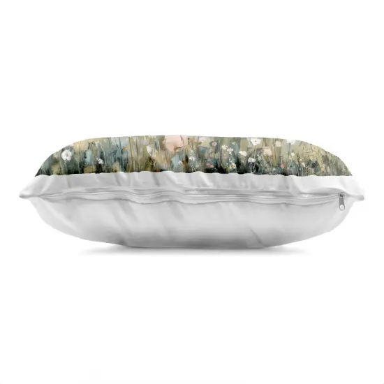 Stupell Industries Pastel Meadow Wildflowers Indoor Pillow, 14 x 7 x 20 {3}