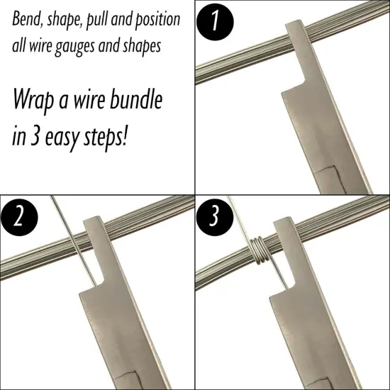 The Beadsmith Wire Tool Set - Elongated, Comfortable Handles with Double-Leaf Springs {3}