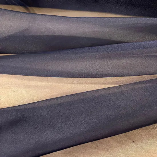 1 Yard Navy Blue Crystal Organza Sheer Shiny Fabric Lightweight Polyester for Crafts and Sewing Width 58/59 inches {2}