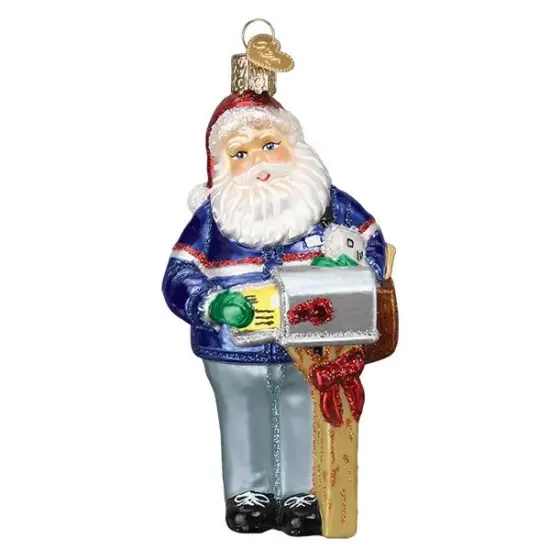 Old World Christmas: Postman Santa Hanging Ornament {1}