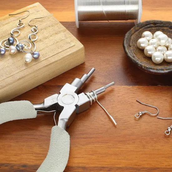 The Beadsmith Wire Tool Set - Elongated, Comfortable Handles with Double-Leaf Springs {6}