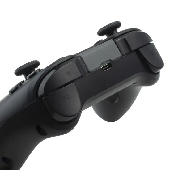 Insten Wireless Pro Controller for Nintendo Switch/ OLED/ Lite - Remote Gamepad with 6-Axis Gyro, Dual Motion, Turbo, Wake Up, Programmable Black {4}