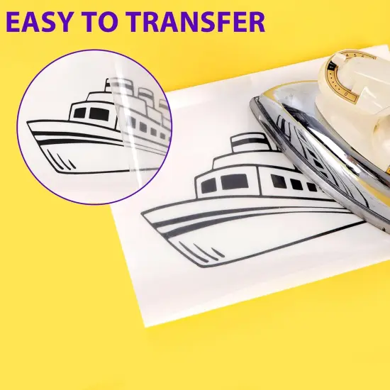 Black Iron on Vinyl 12Inch by 20ft Roll HTV Heat Transfer Vinyl for T-Shirt {5}