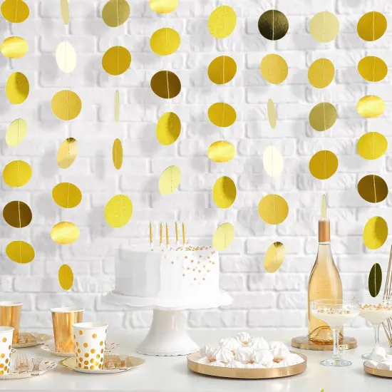 Garlands Glitter Gold Party Decorations Party {5}