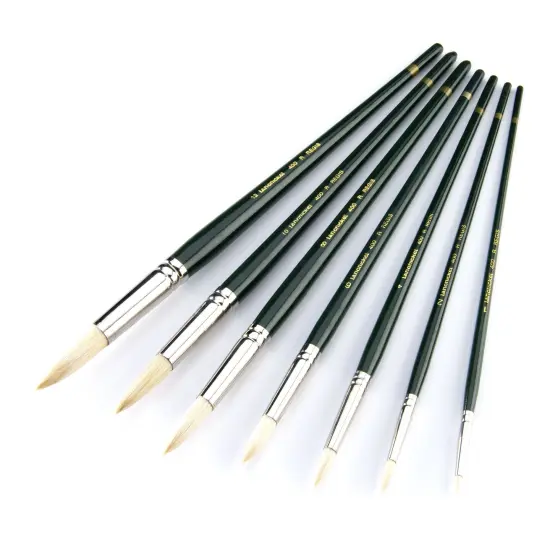 RSET-400R | Regis&trade; 7pc Oil & Acrylic Round Brush Set {6}