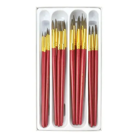 RCVP-104 | Classroom 24pc Camel Hair Brush Set {2}