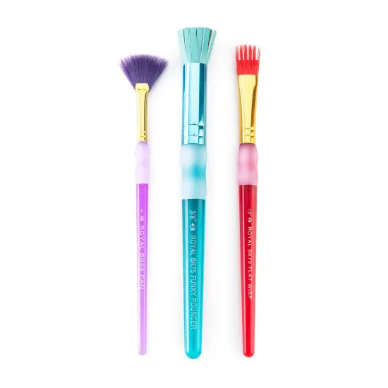 BK694 | Big Kid's Choice&trade; 3pc Funky Texture Brush Set {3}