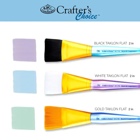 RCC 702 | Crafter's Choice&trade; 3pc Variety Jumbo Brush Set {3}