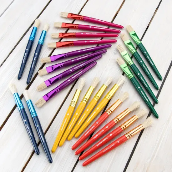 RCVP-107 | 24pc Chubby Early Learning Brush Classroom Value Pack {2}