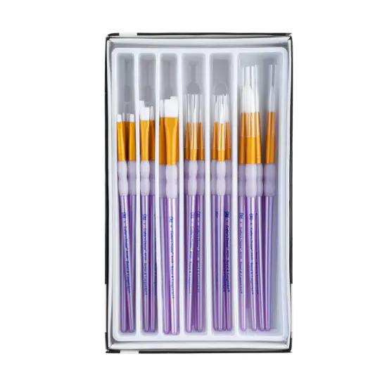 RCVP-CCWHTTAK-24 | 24pc Crafter's Choice&trade; White Taklon {2}