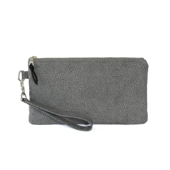 Crosscut Sewing Co.&reg; Wristlet Sewing Kit - Beginner Sewing Project Kit Waved gray {3}