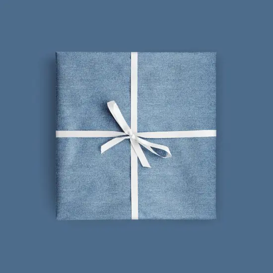Denim Blue Jeans Gift Wrap {1}