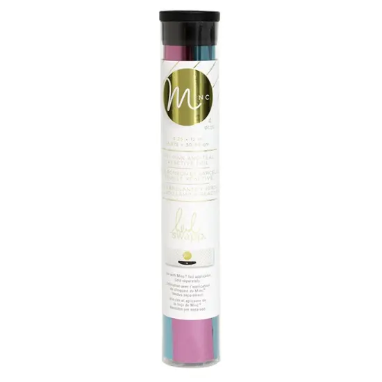 American Crafts We R Makers Heidi Swapp 370189 HOT PINK and TEAL 6"X12" Roll {1}