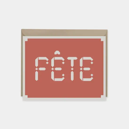 F&ecirc;te Maroque Invitation Card III {1}