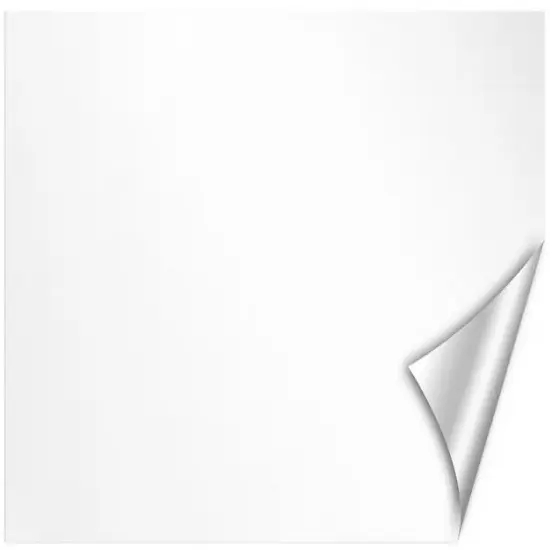 DRYTAC WallPops 24" White Peel & Stick Static Cling Dry Erase Message Board Decal {1}