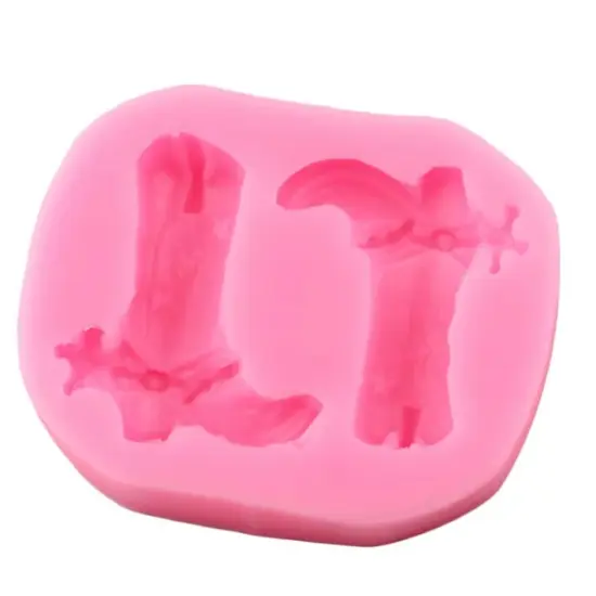 3D BootCowboy Boot Silicone Molds {4}