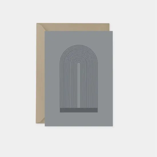 Geo Arch Note Cards V {3}