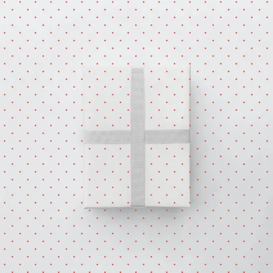Vintage Red Dot Gift Wrap {2}