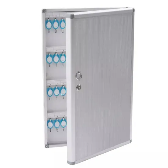 96 Key Storage Cabinet Combination Lock Box Safe Organize Wall Holder w/Key Tags {3}