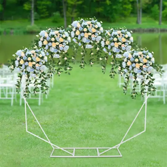 Wedding Arch Stand Flower Balloon Display Rack Wedding Party Backdrop Stand {2}