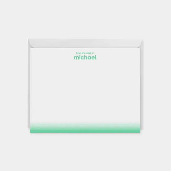 Neon Ombre Edge Note Cards VII {1}