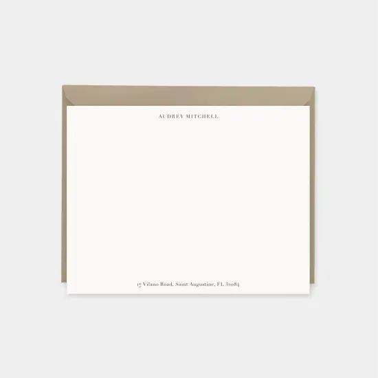 Wood Brindle Note Cards II {4}