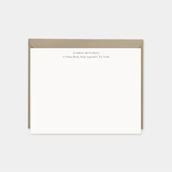 Speckled Light Blue Note Cards {3}