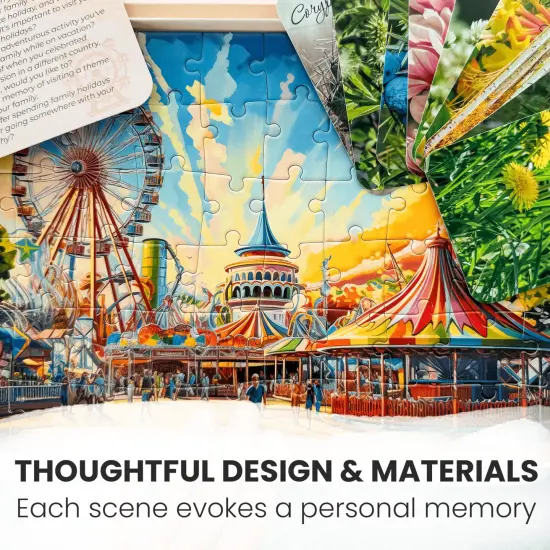 60 Pcs Dementia Puzzles for Elderly | Family Memories {5}