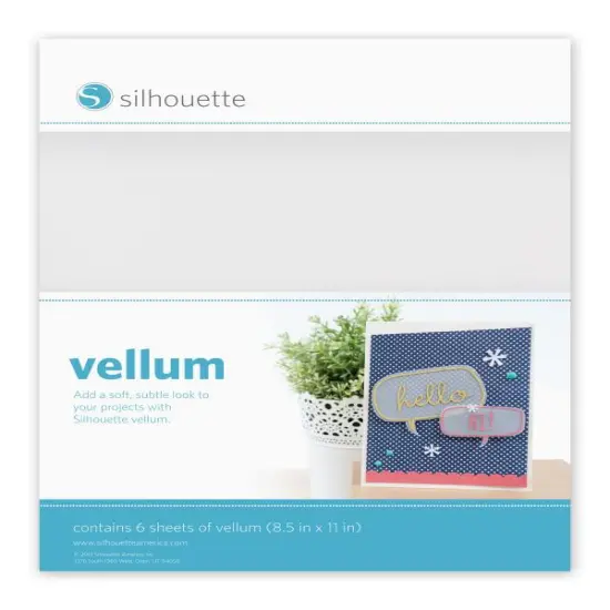 Silhouette Vellum {1}