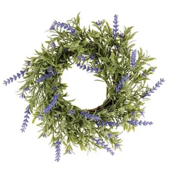 English Lavender Wreath {1}