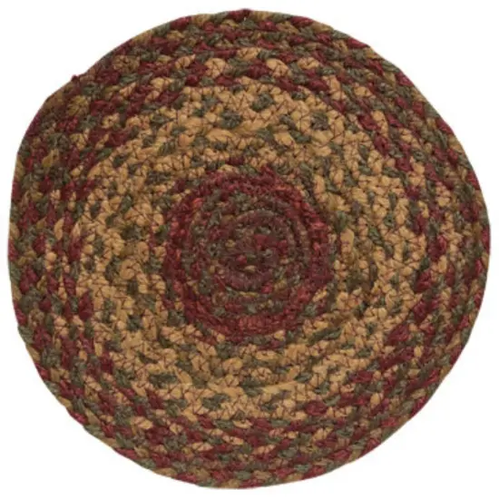 Cinnamon Braided Trivet {1}