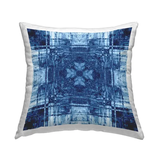 Linear Geometric Pattern Decorative Printed Throw Pillow Design by Elspeth Helen Meabank Perkin, 18 x 7 x 18 {1}