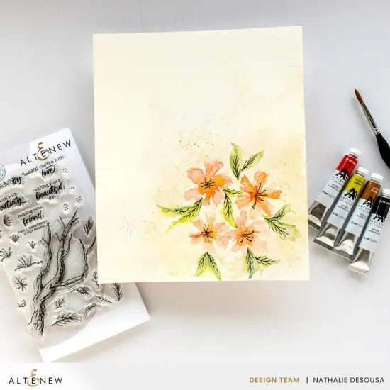 Stamp & Paint: Flowers {7}