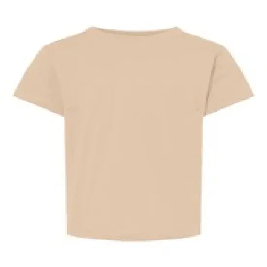 BELLA + CANVAS&reg; Toddler Crewneck Short Sleeve Jersey T-Shirt Heather dust {2}