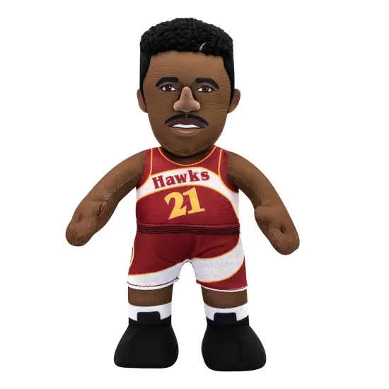 Bleacher Creatures Atlanta Hawks Dominique Wilkins 10" Plush Figure {1}