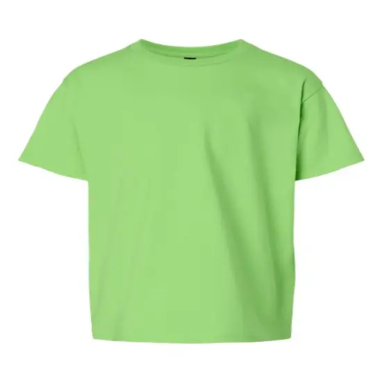 Gildan&reg; Classic Fit Crewneck short sleeve Youth Tee Lime {2}