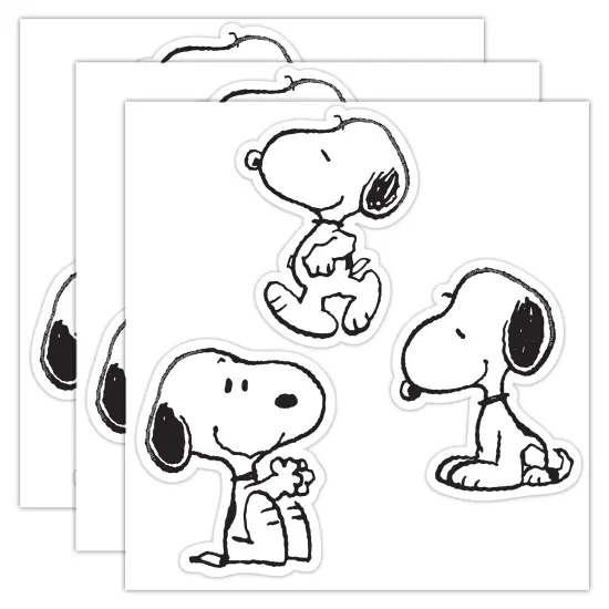 Peanuts&reg; Snoopy Assorted Paper Cut-Outs, 36 Per Pack, 3 Packs {1}