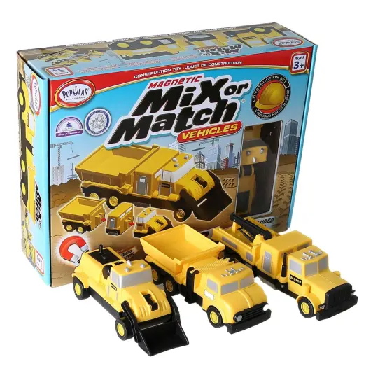 Magnetic Mix or Match&reg; Vehicles, Construction {1}