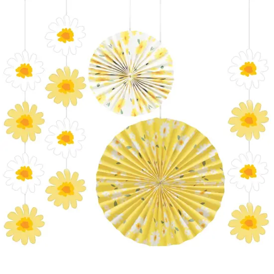 Sweet Daisy Hanging D&eacute;cor Kit (5/Pkg) {1}