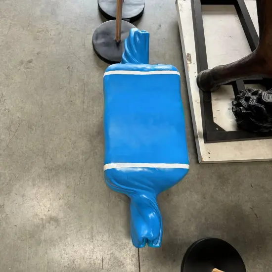 Blue Chocolate Candy Over Sized Statue {5}