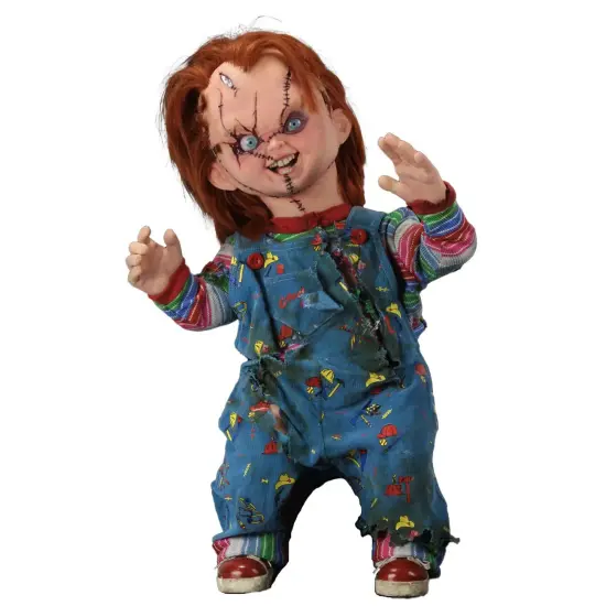 Bride of Chucky 1:1 Life Size Chucky Statue NECA {1}
