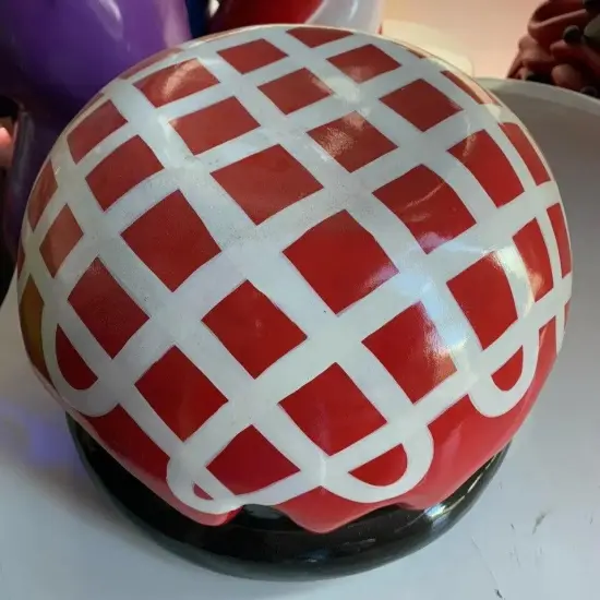 Red Mallow Chocolate Truffle Over Sized Statue {4}