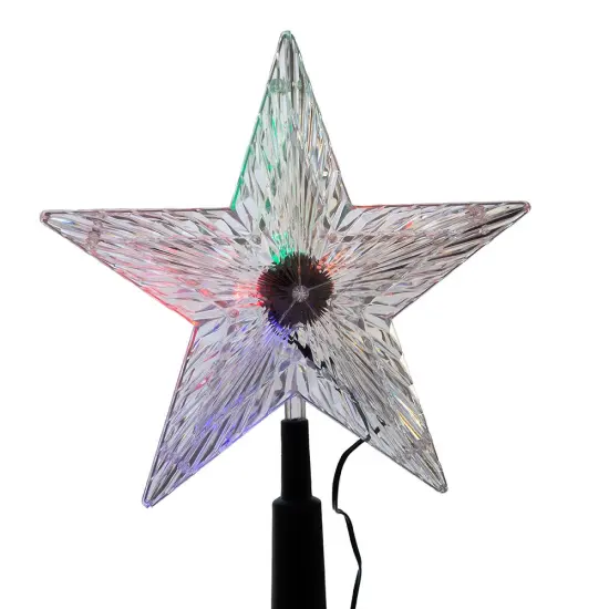 10-Light Color-Changing LED Star Treetop {4}