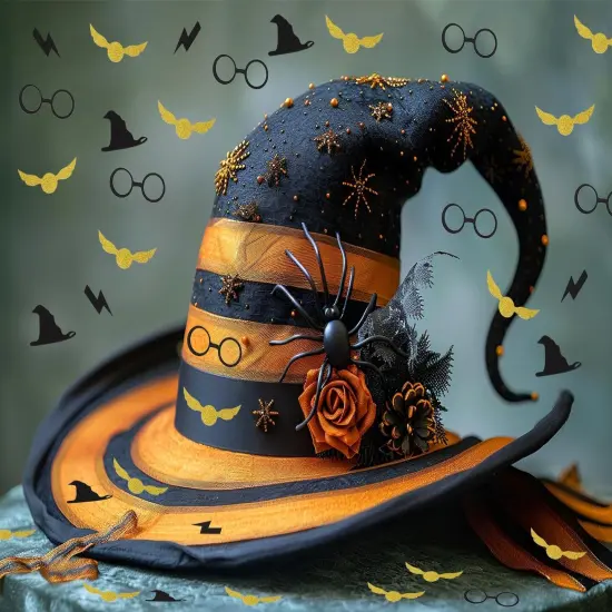 Wizard Theme Table Confetti Halloween {3}