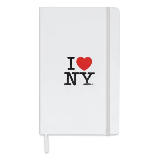 Moleskine Limited Edition I Love NY Notebook - White, 8-1/4" x 5" {1}