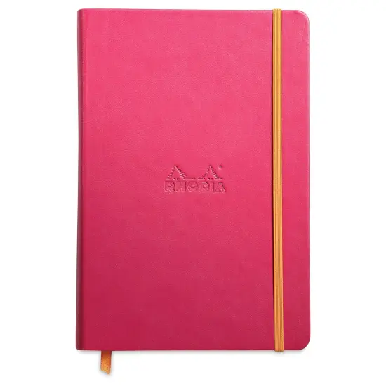 Rhodiarama Hardcover Notebook - Raspberry, A5 {1}