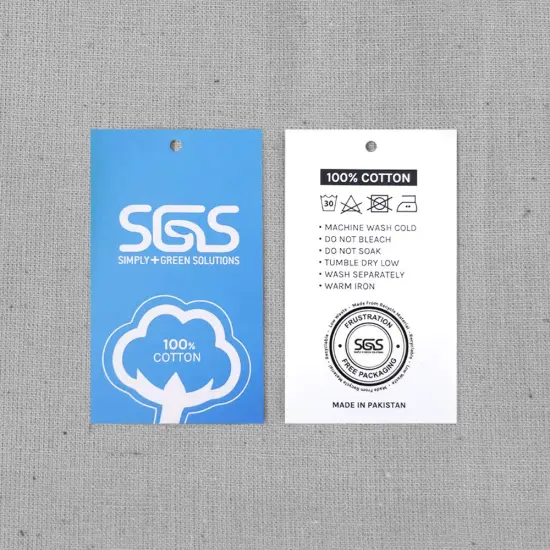 Simply Green Solutions Reusable Cotton Cloth Grocery Craft Bag, 15 x 16 Reusable Tote with Handle, Pack of 5, Gray {2}