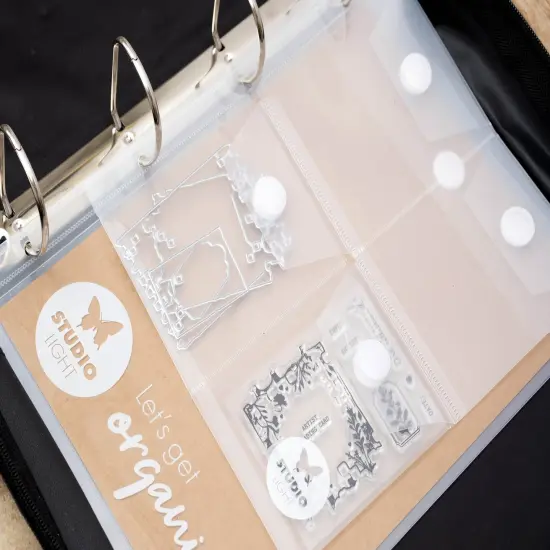 Studio Light Essentials Storage Binder Inserts 3/Pkg-For A7 + {5}