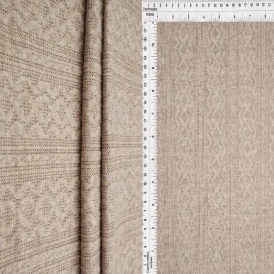 1 Yard Two-Tone Braid Jacquard Solid Fabric Rayon Nylon Polyester Spandex Blend 58/59 Inches Wide SAGE {6}