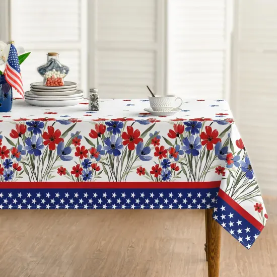 4th of July Tablecloth 60x84 Inch {1}